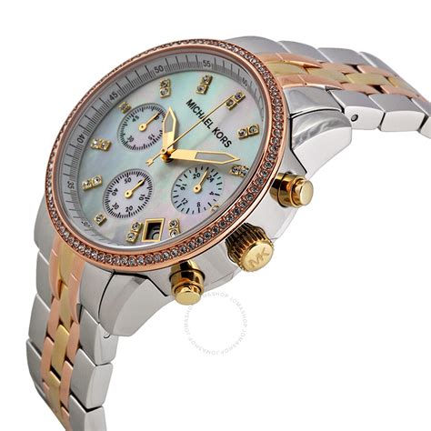 michael kors ritz mk5650 ladies watch|Michael Kors Ritz MK5650 Women Tri.